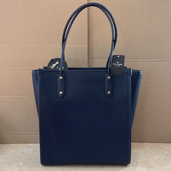♠️kate spade X Disney Lady and the Tramp NS North South Ella Tote, Blue NWT - Picture 11 of 15